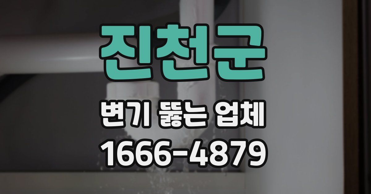 진천군 변기 뚫는 업체
