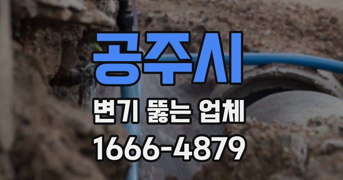 공주시 변기 뚫는 업체