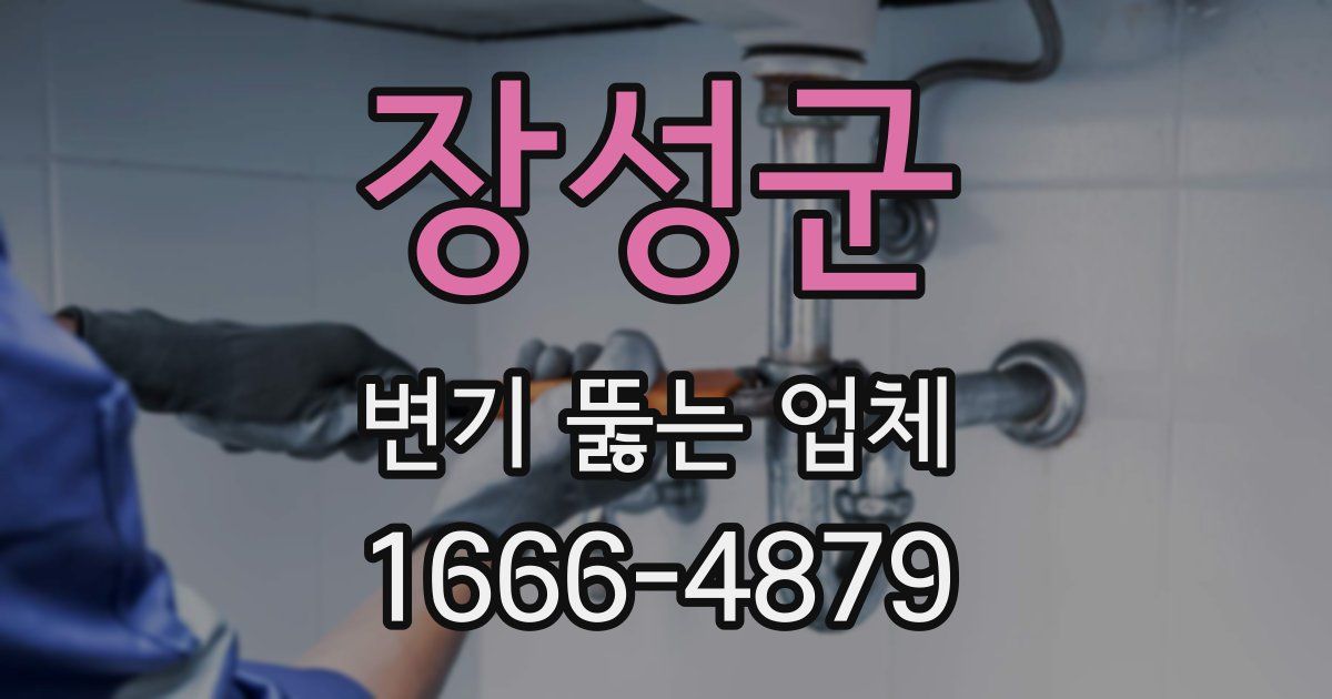 장성군 변기 뚫는 업체