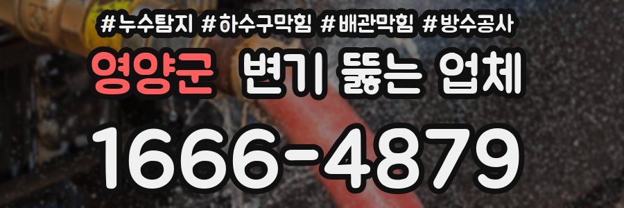 영양군 변기 뚫는 업체