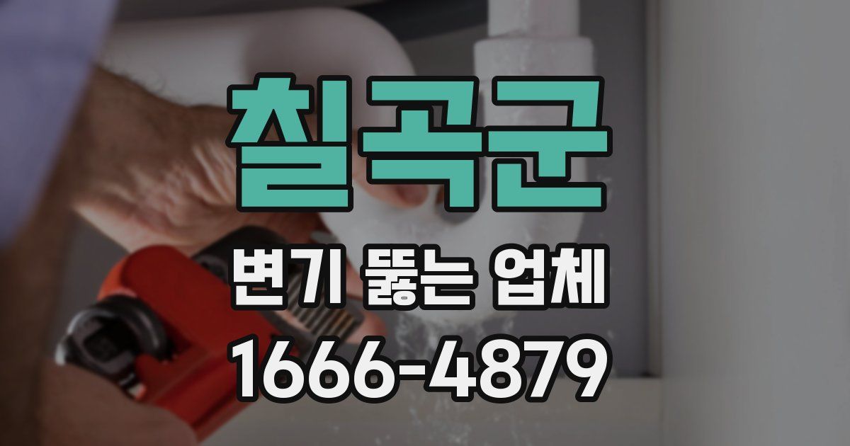 칠곡군 변기 뚫는 업체