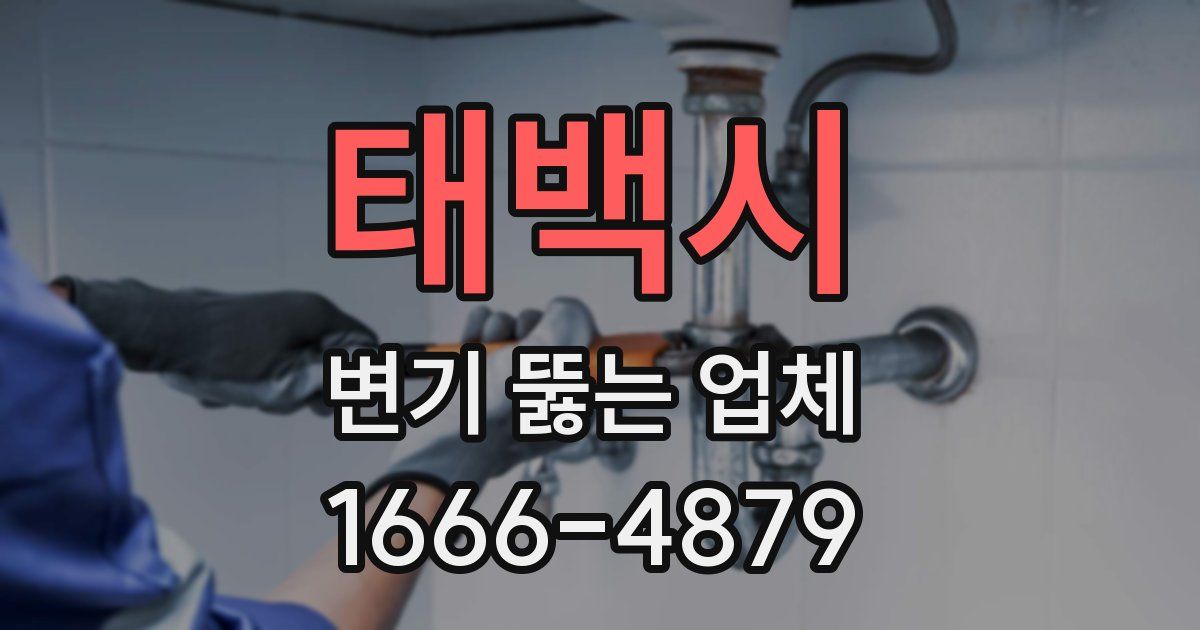 태백시 변기 뚫는 업체
