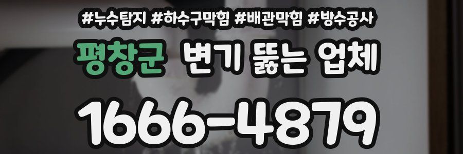 평창군 변기 뚫는 업체