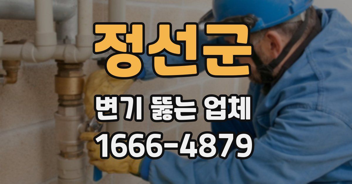 정선군 변기 뚫는 업체