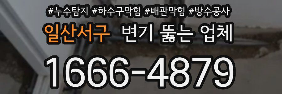 일산서구 변기 뚫는 업체