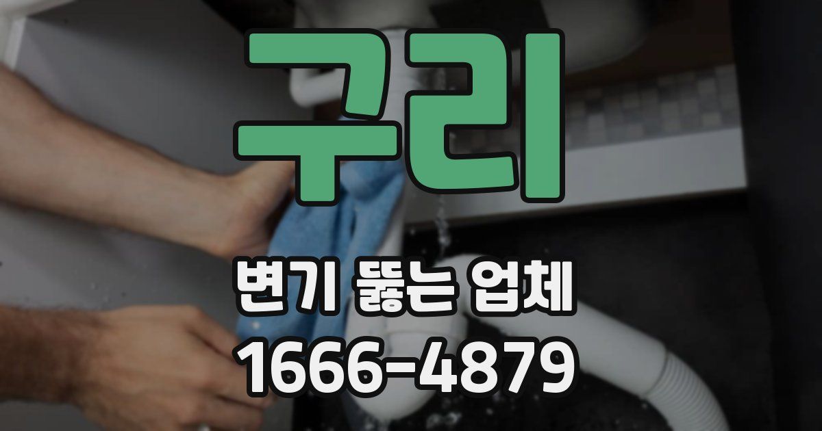 구리 변기 뚫는 업체