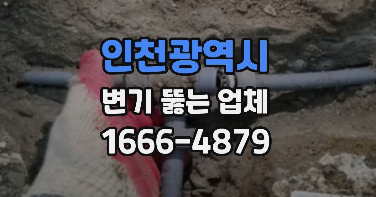 인천광역시 변기 뚫는 업체
