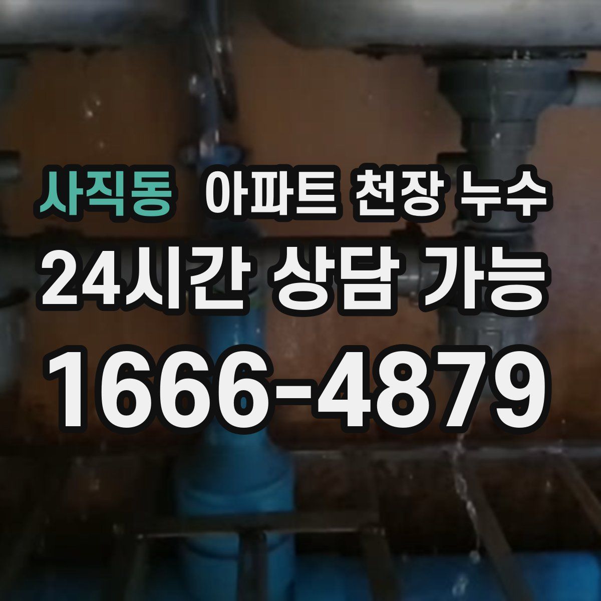 사직동 아파트 천장 누수