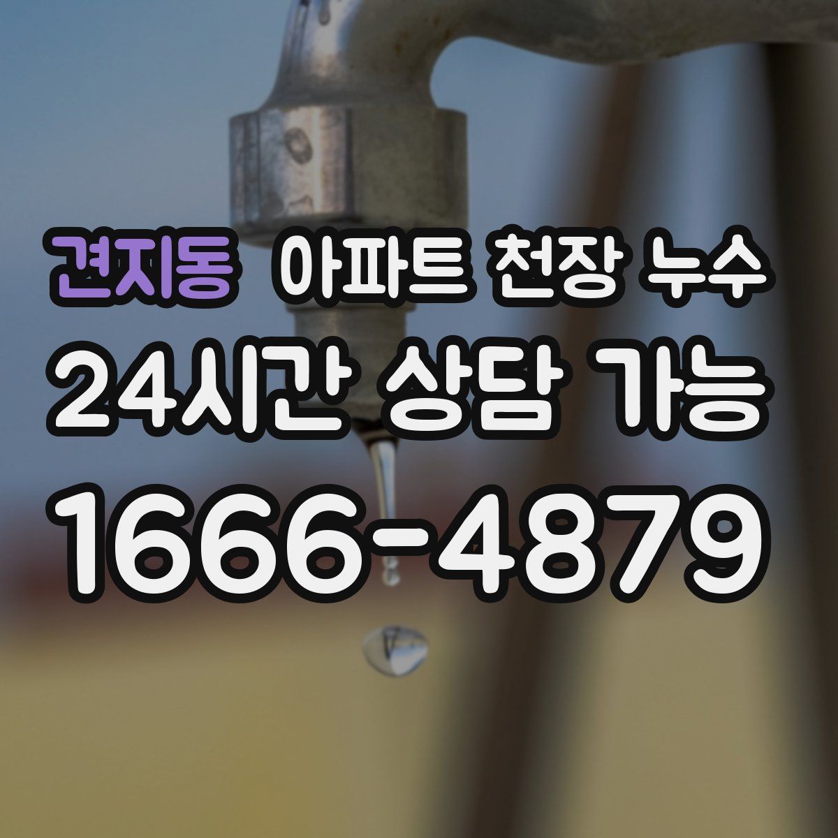 견지동 아파트 천장 누수