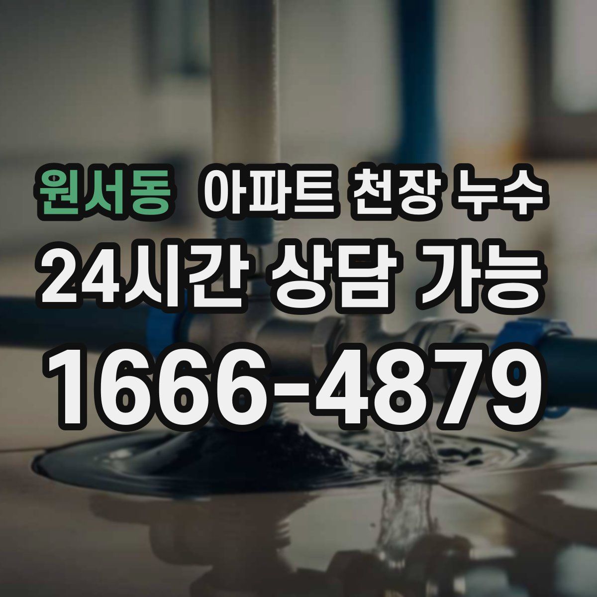 원서동 아파트 천장 누수