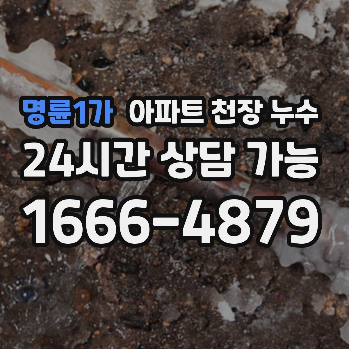 명륜1가 아파트 천장 누수