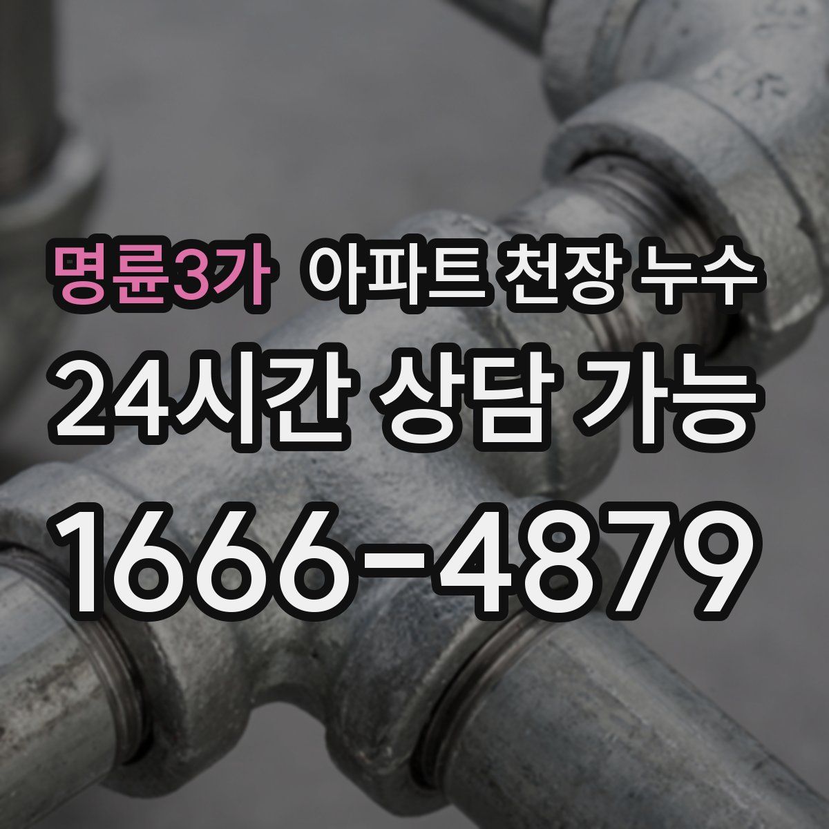 명륜3가 아파트 천장 누수
