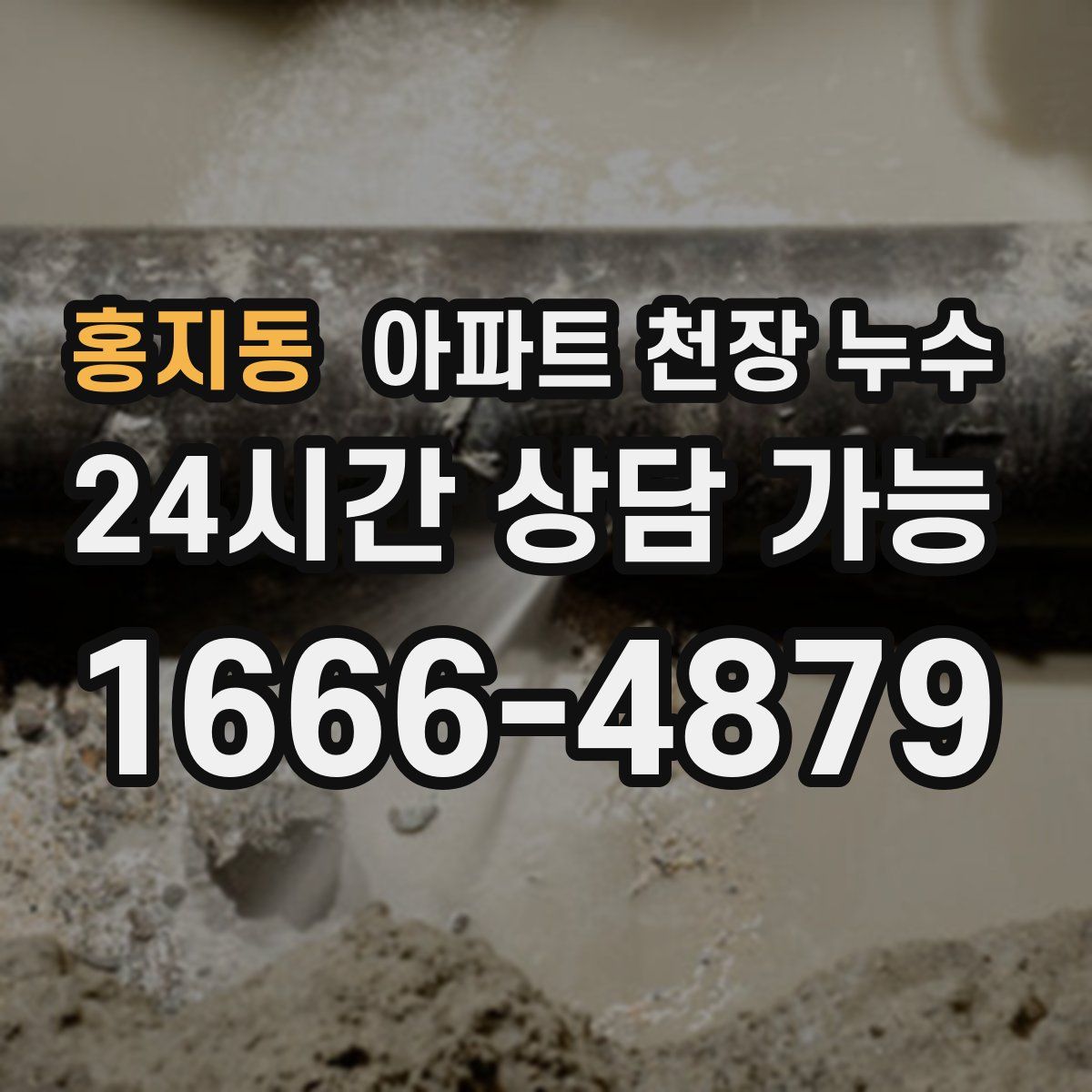 홍지동 아파트 천장 누수