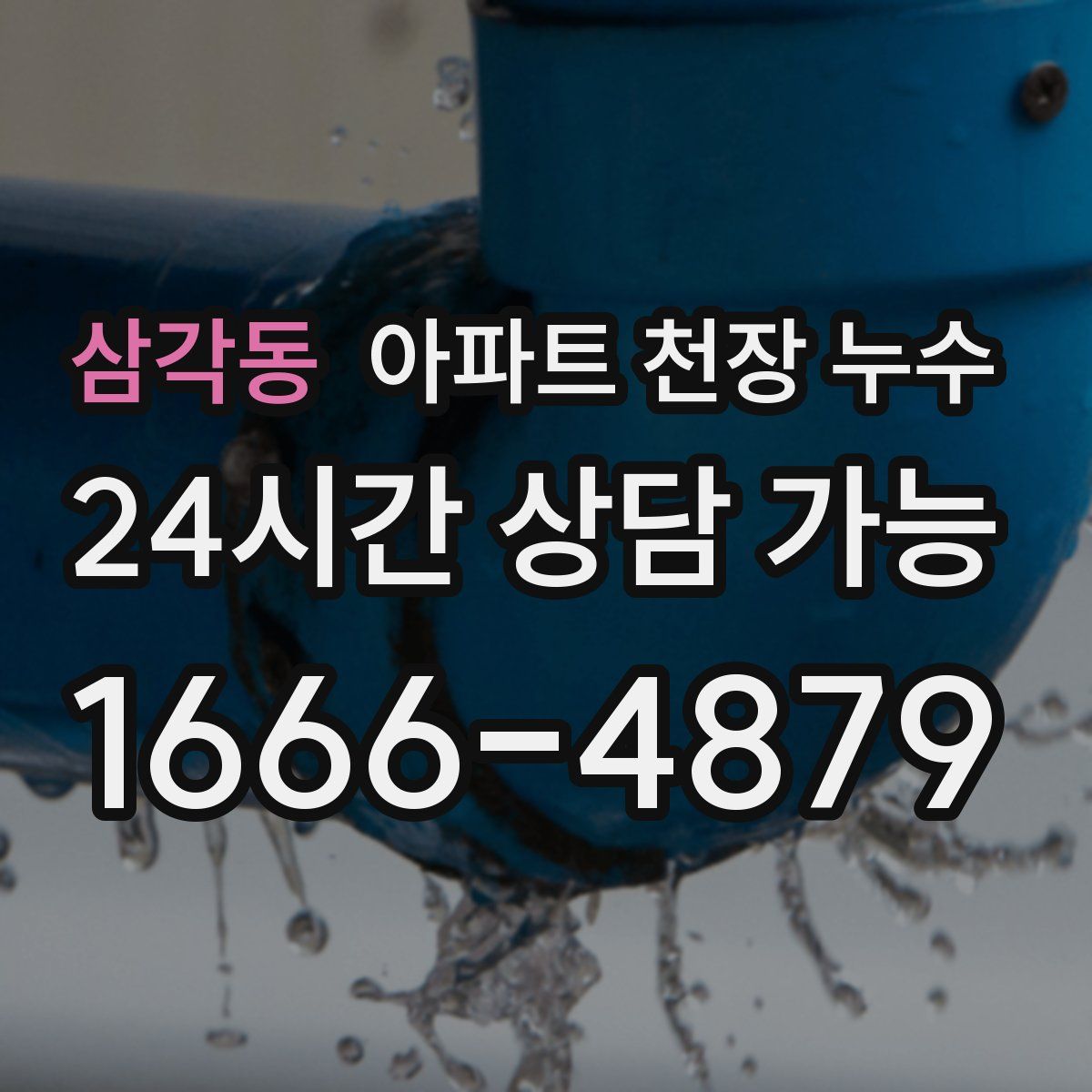 삼각동 아파트 천장 누수