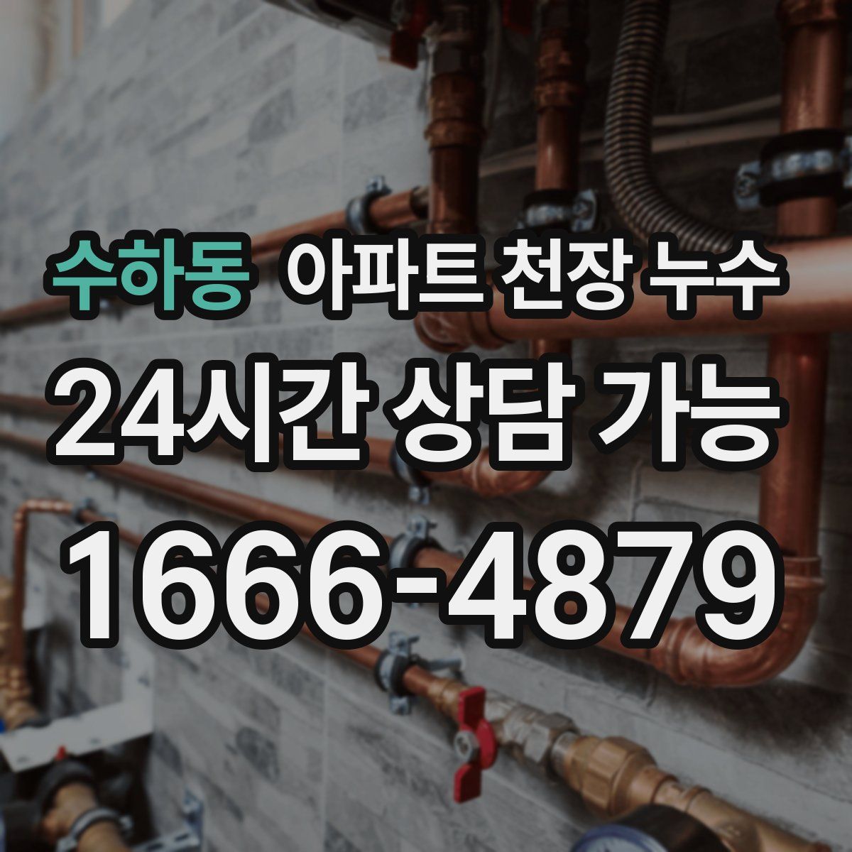 수하동 아파트 천장 누수