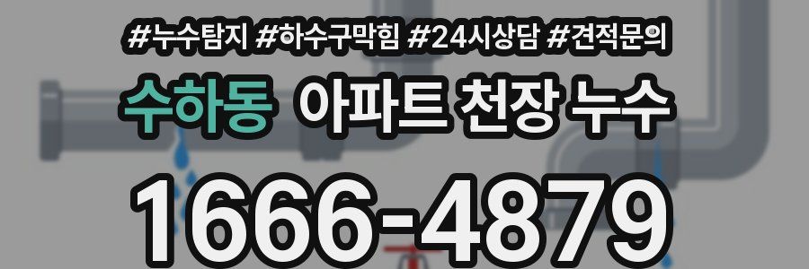 수하동 아파트 천장 누수