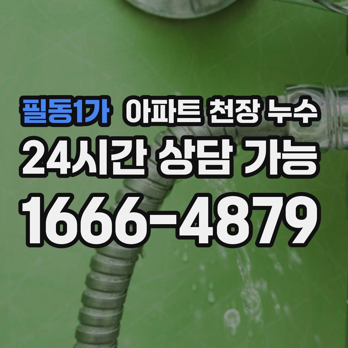 필동1가 아파트 천장 누수