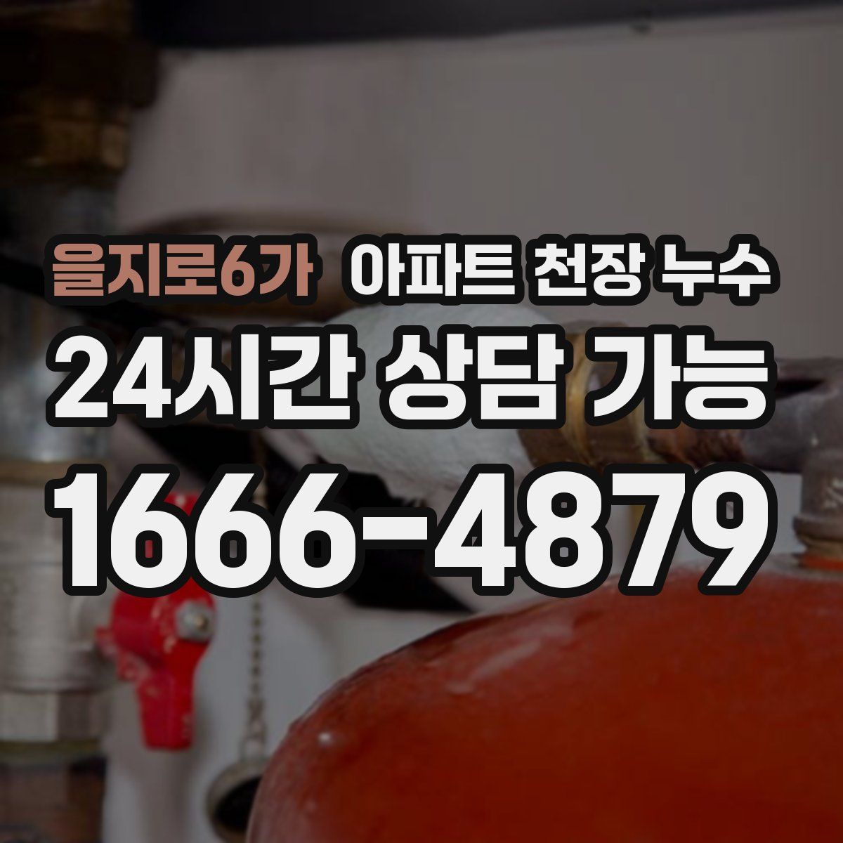 을지로6가 아파트 천장 누수