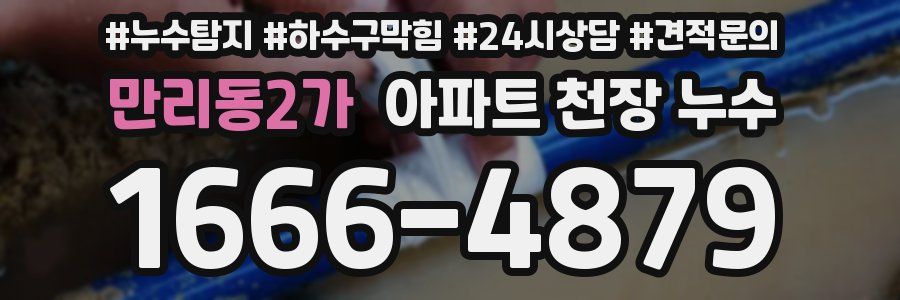만리동2가 아파트 천장 누수