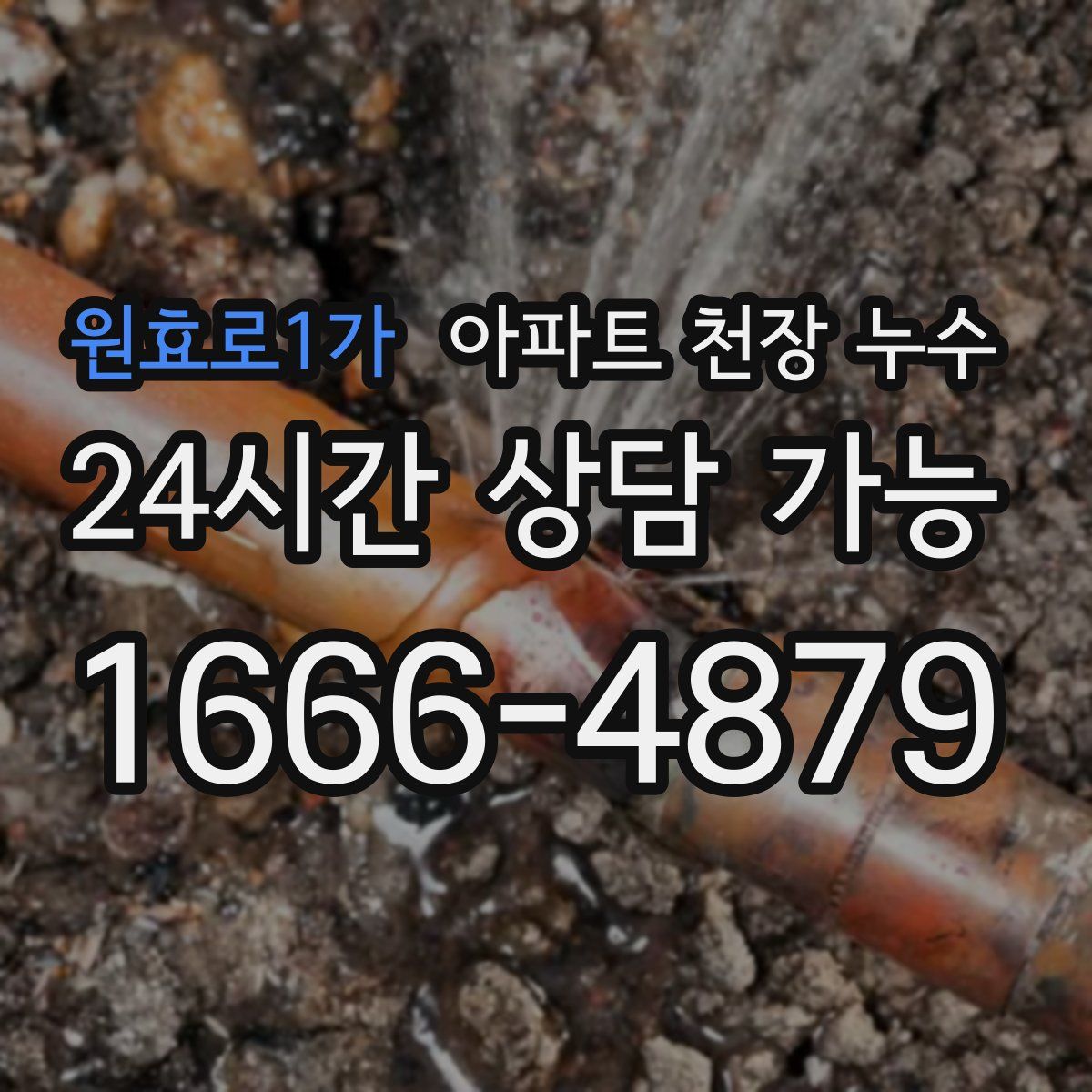 원효로1가 아파트 천장 누수