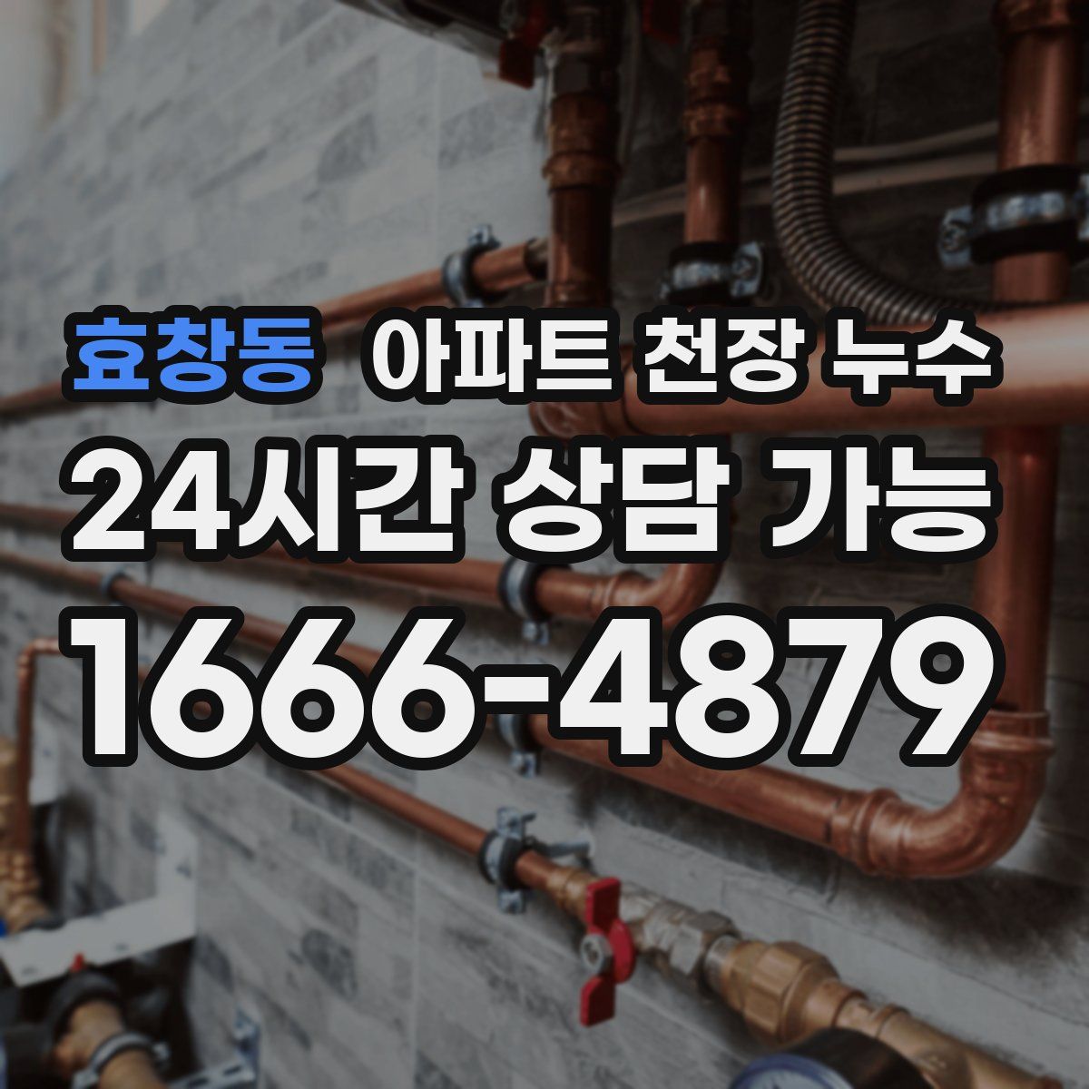 효창동 아파트 천장 누수