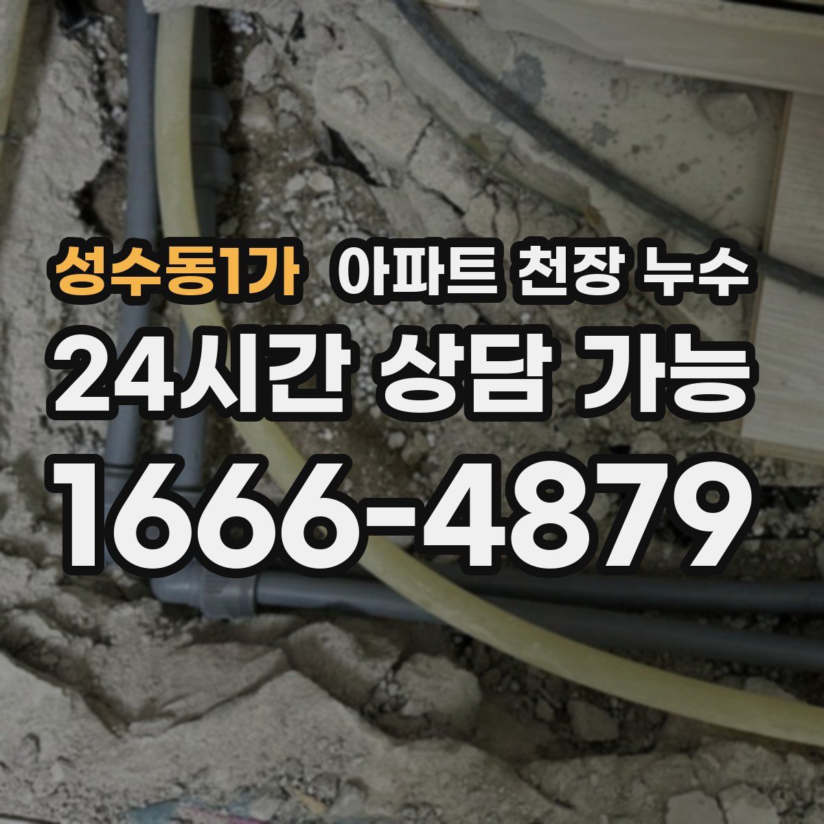 성수동1가 아파트 천장 누수