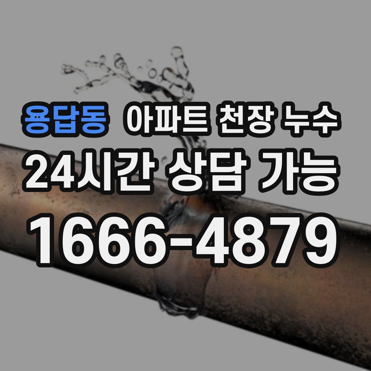용답동 아파트 천장 누수