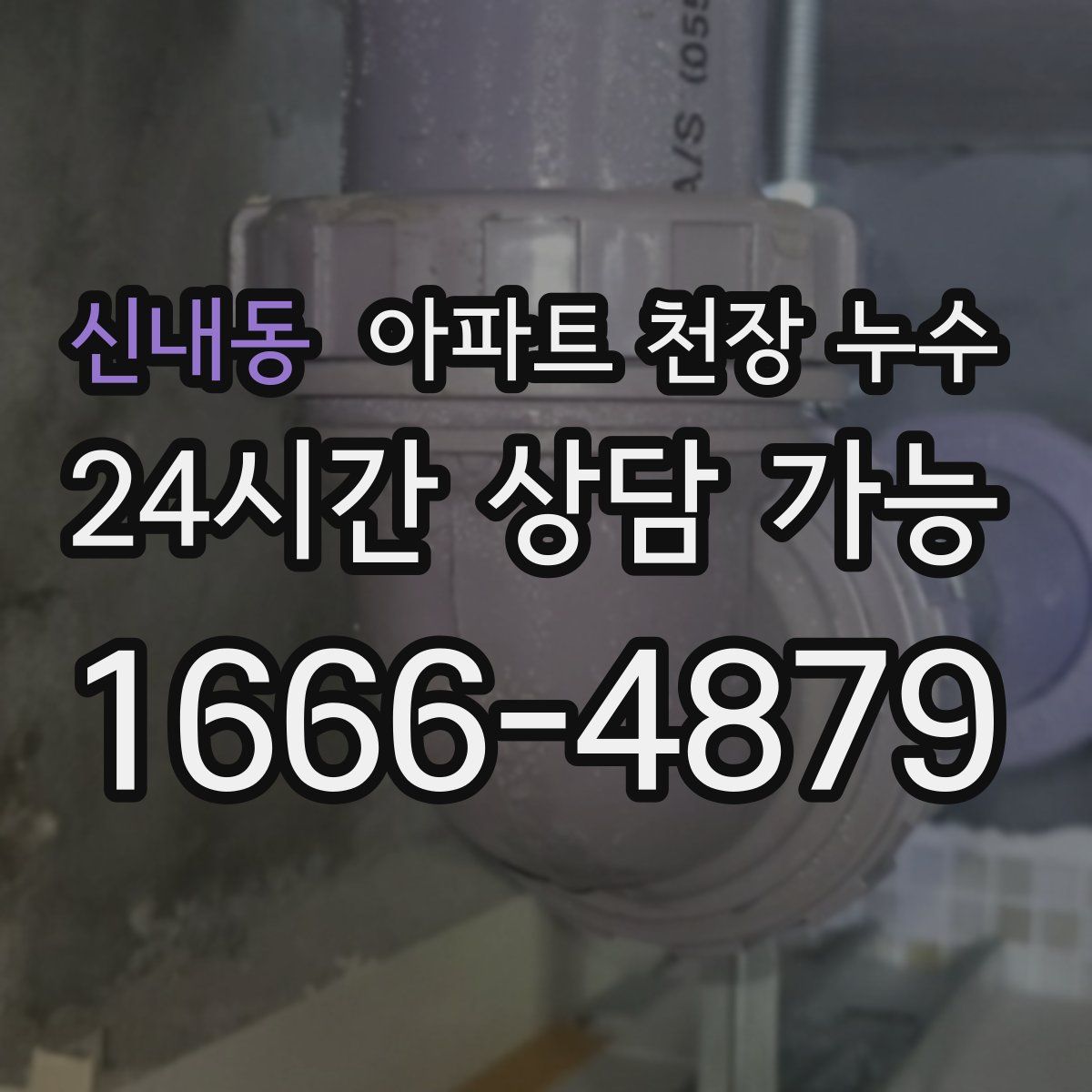 신내동 아파트 천장 누수