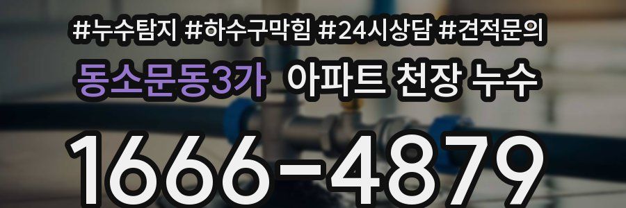 동소문동3가 아파트 천장 누수