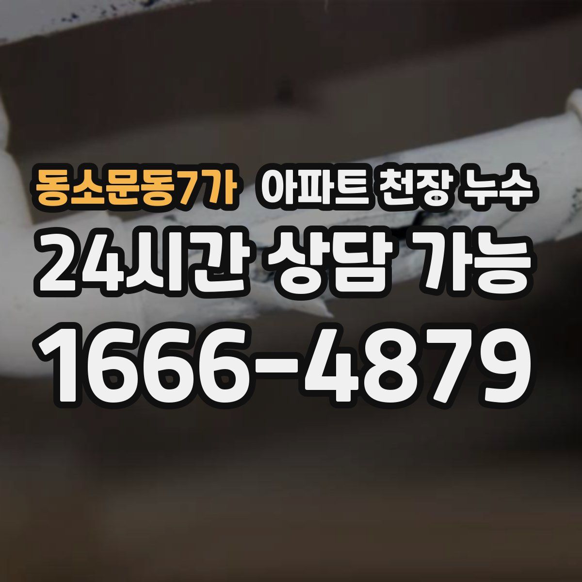 동소문동7가 아파트 천장 누수