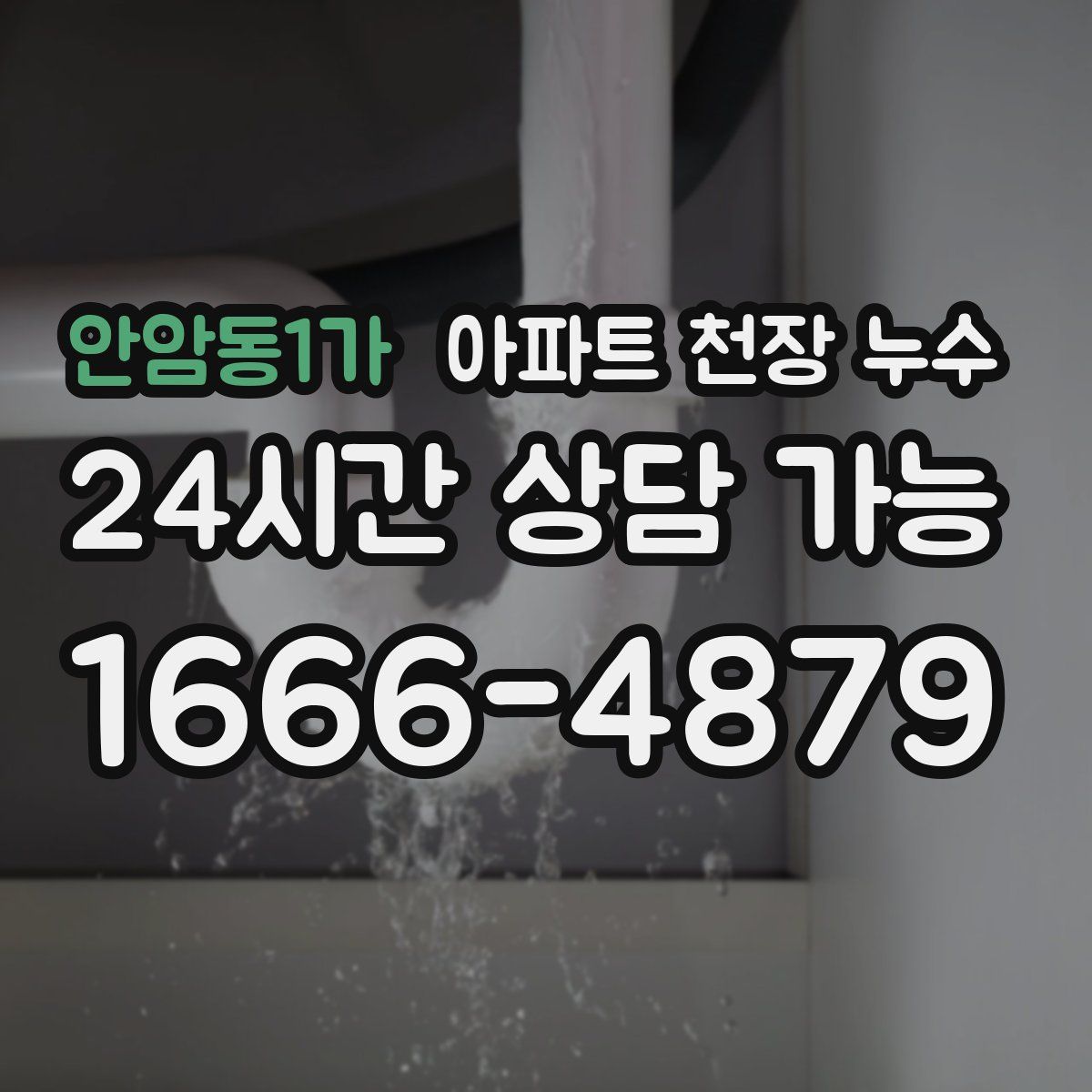 안암동1가 아파트 천장 누수
