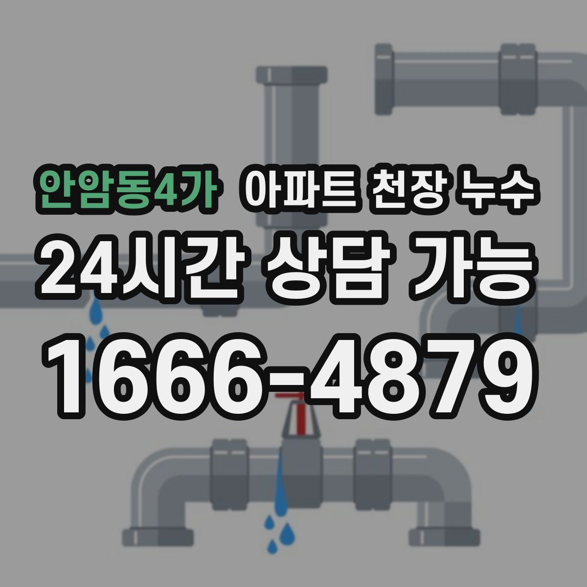 안암동4가 아파트 천장 누수