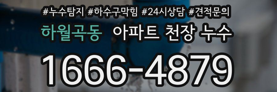 하월곡동 아파트 천장 누수