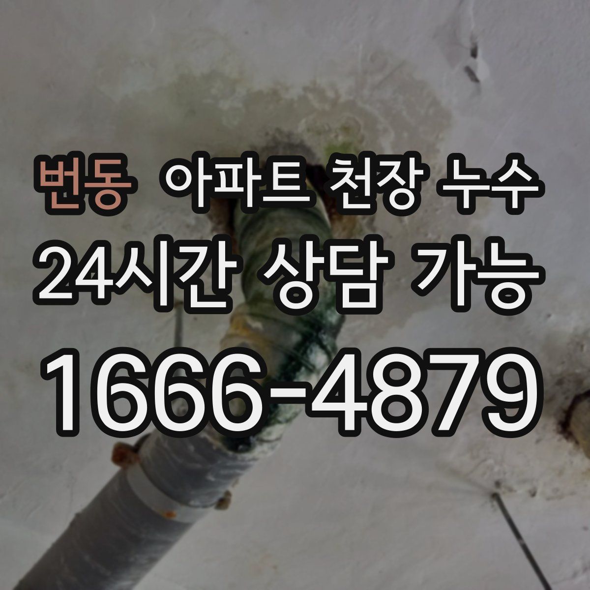 번동 아파트 천장 누수