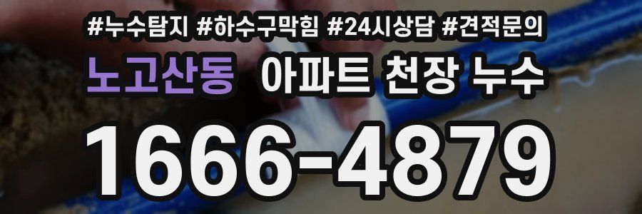 노고산동 아파트 천장 누수
