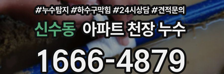 신수동 아파트 천장 누수