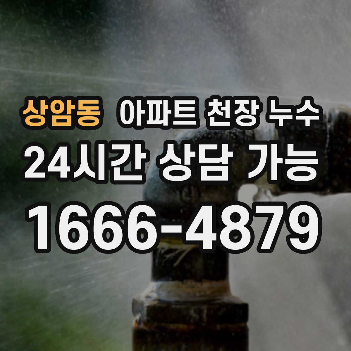 상암동 아파트 천장 누수