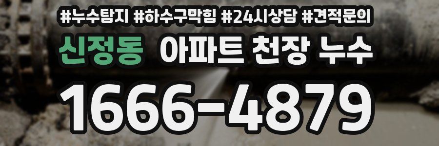 신정동 아파트 천장 누수