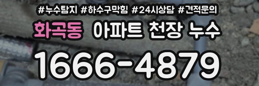 화곡동 아파트 천장 누수