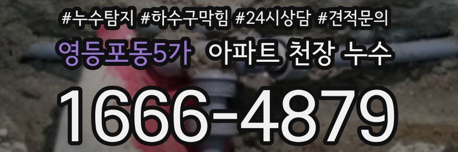 영등포동5가 아파트 천장 누수
