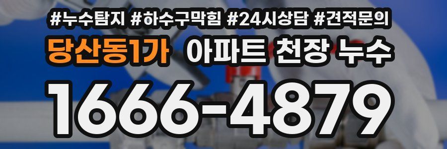 당산동1가 아파트 천장 누수