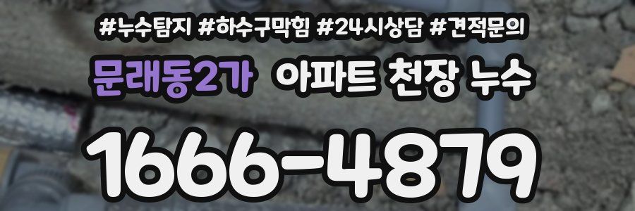 문래동2가 아파트 천장 누수