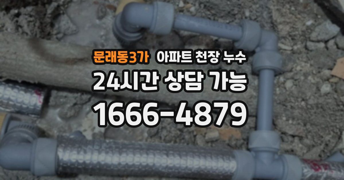 문래동3가 아파트 천장 누수