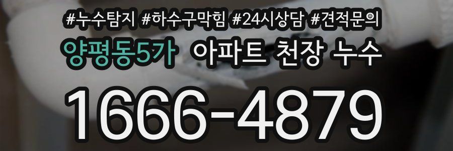 양평동5가 아파트 천장 누수