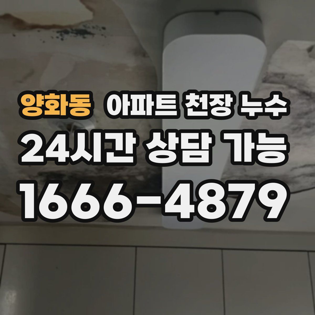 양화동 아파트 천장 누수