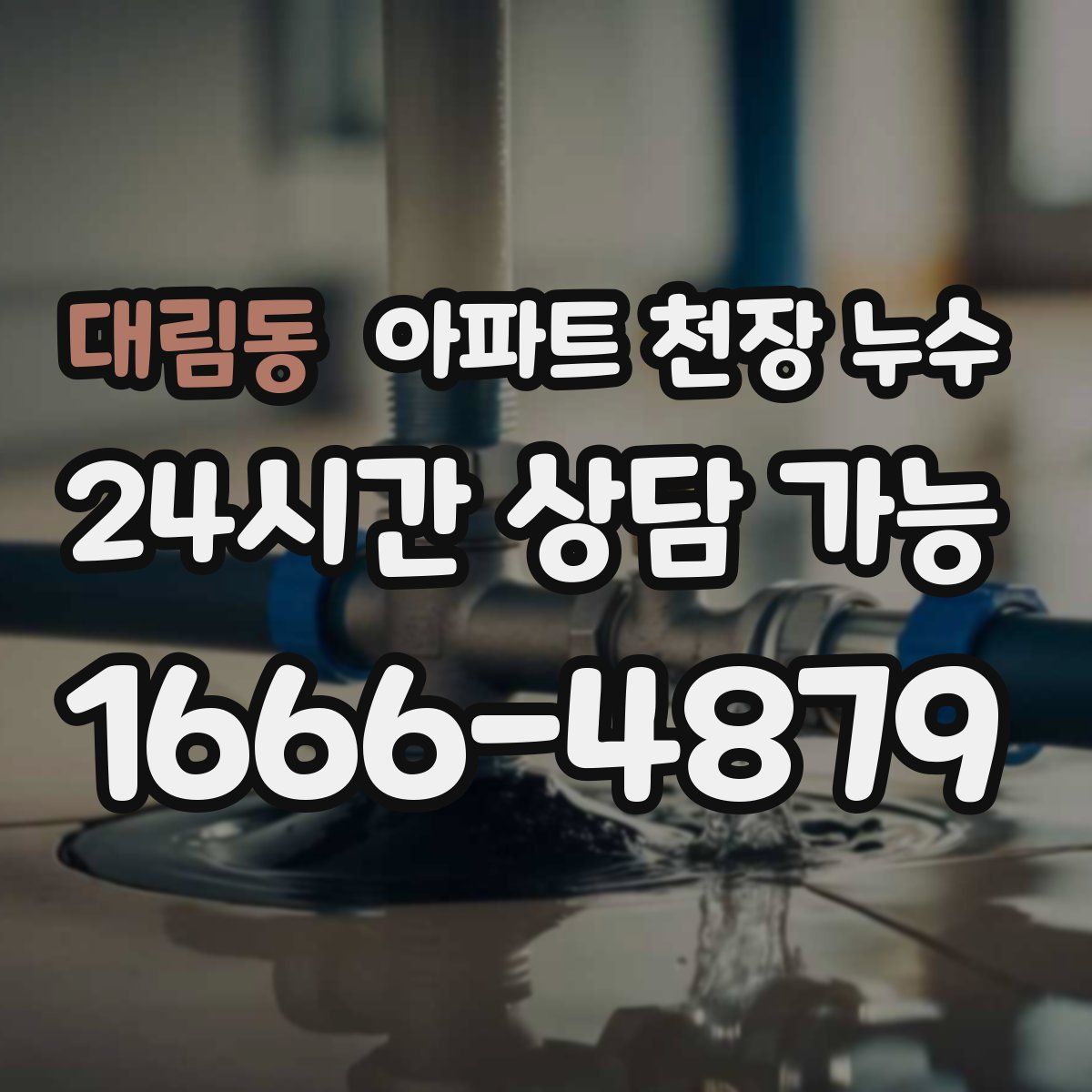 대림동 아파트 천장 누수