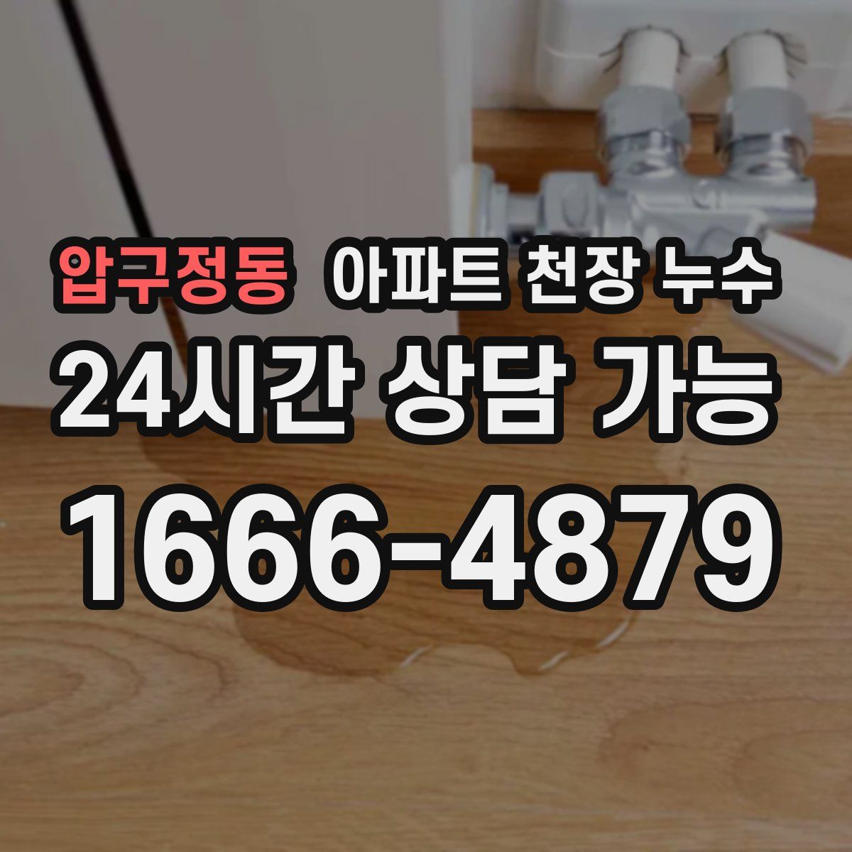 압구정동 아파트 천장 누수