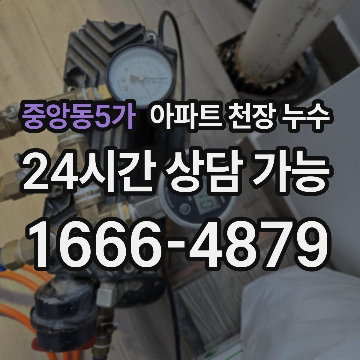 중앙동5가 아파트 천장 누수