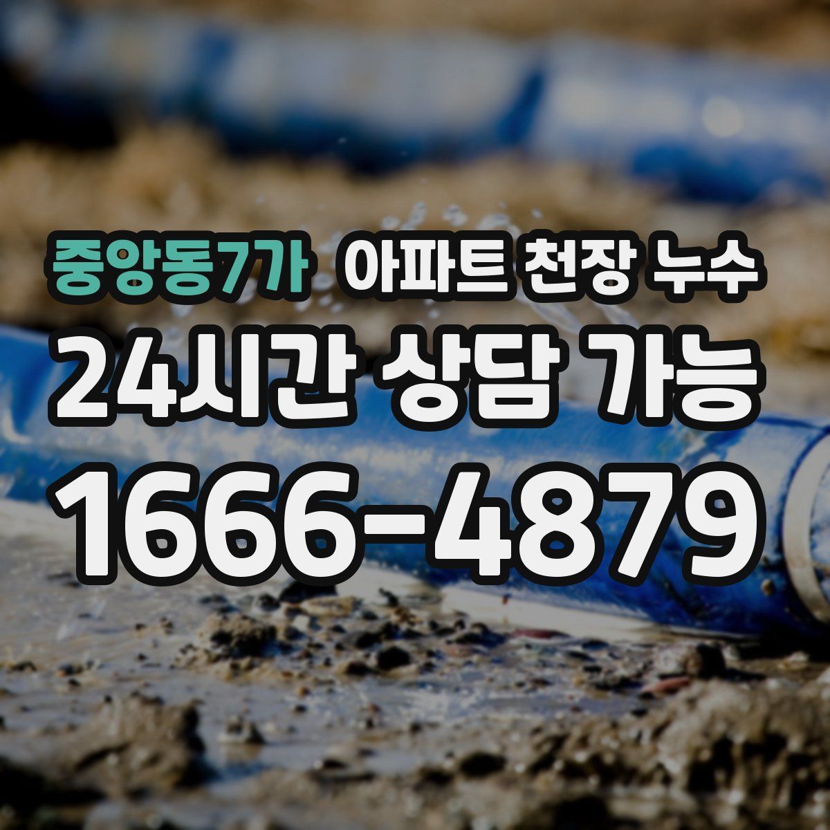중앙동7가 아파트 천장 누수