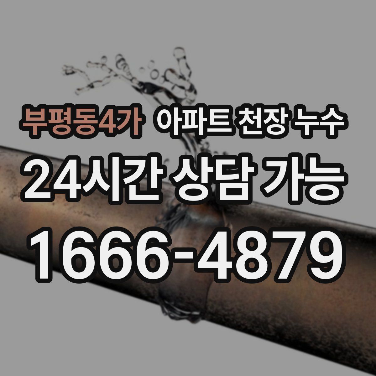 부평동4가 아파트 천장 누수